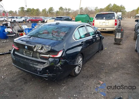 2024 BMW 3 Series 330E xDrive из США, поврежденный, VIN 3MW39FS02R8E35024